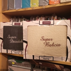 Komplet ręczników na Dzień Babci