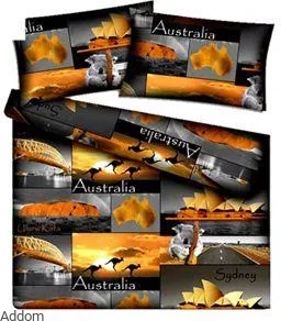 Flanela ze zdjęciami Australii