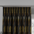 czarny-material-w-zolte-geometryczne-wzory.jpeg