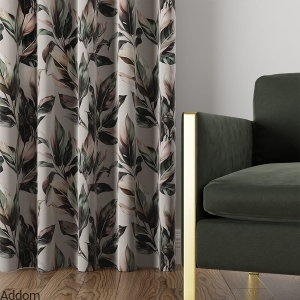 Materiał na zasłony w stylu Urban Jungle