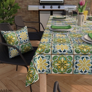 Materiały zasłonowe patchwork