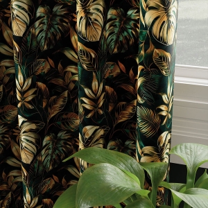 Materiał na zasłony Monstera