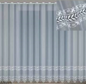 Firanki kaliskie z dekoracyjnym dołem
