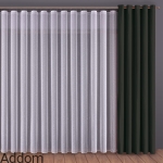 Bawełniany materiał na zasłony 140 cm