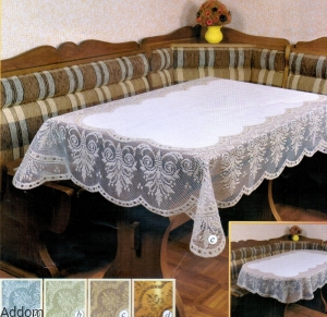 Obrusy żakardowe w stylu dworskim