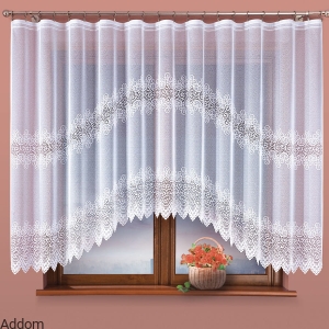 Eleganckie firanki gotowe