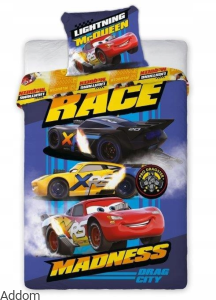 Pościel bawełniana Cars 