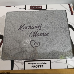 Ręcznik kąpielowy na prezent dla mamy
