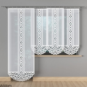 Firany panele żakardowe eleganckie